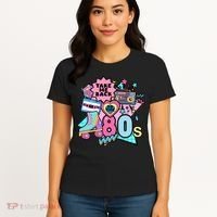 Take Me Back To The 80s Retro Women's T-Shirt thumb 4