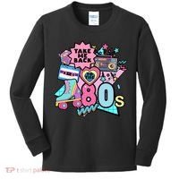 Take Me Back To The 80s Retro Kids Long Sleeve Shirt thumb 0