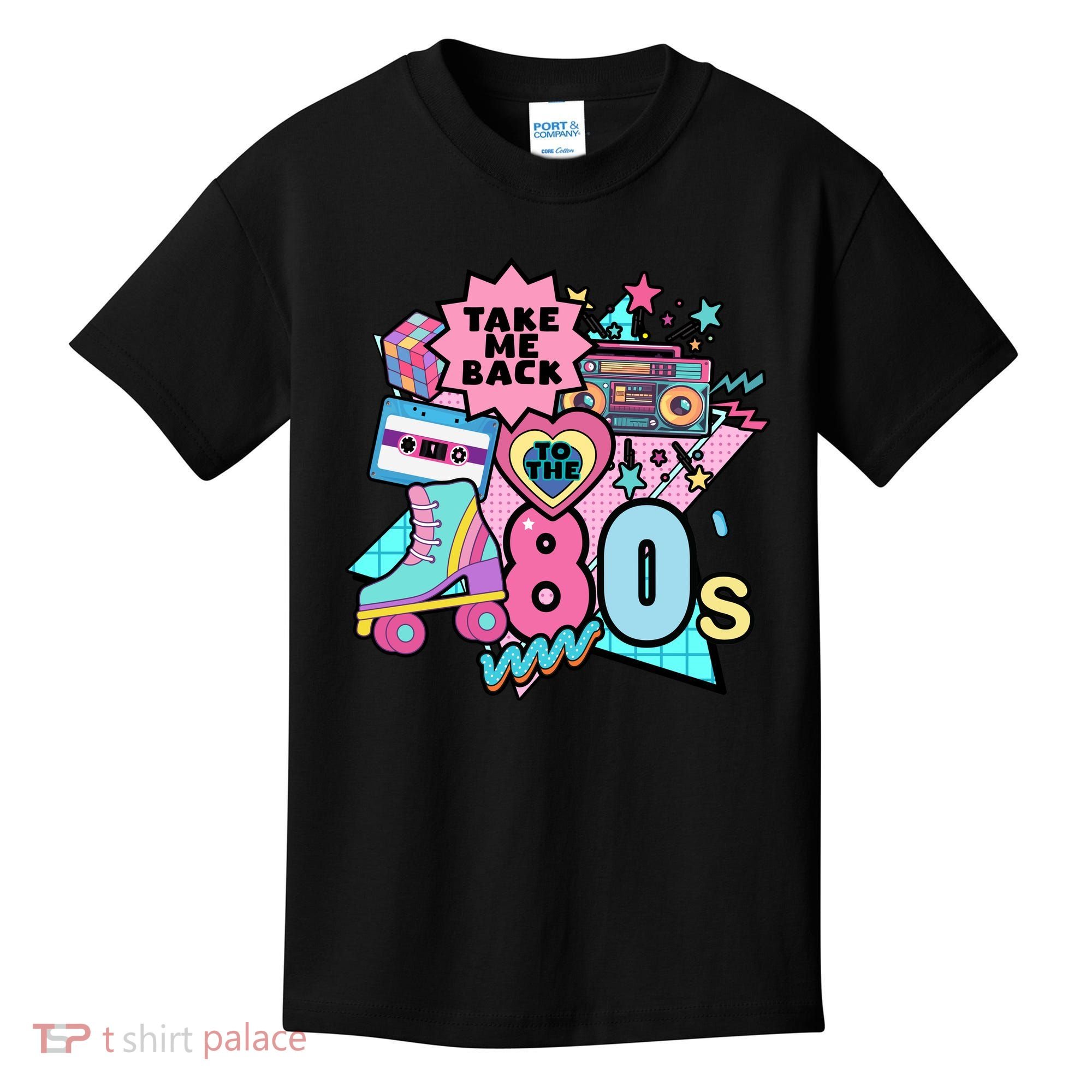 Take Me Back To The 80s Retro Kids T-Shirt