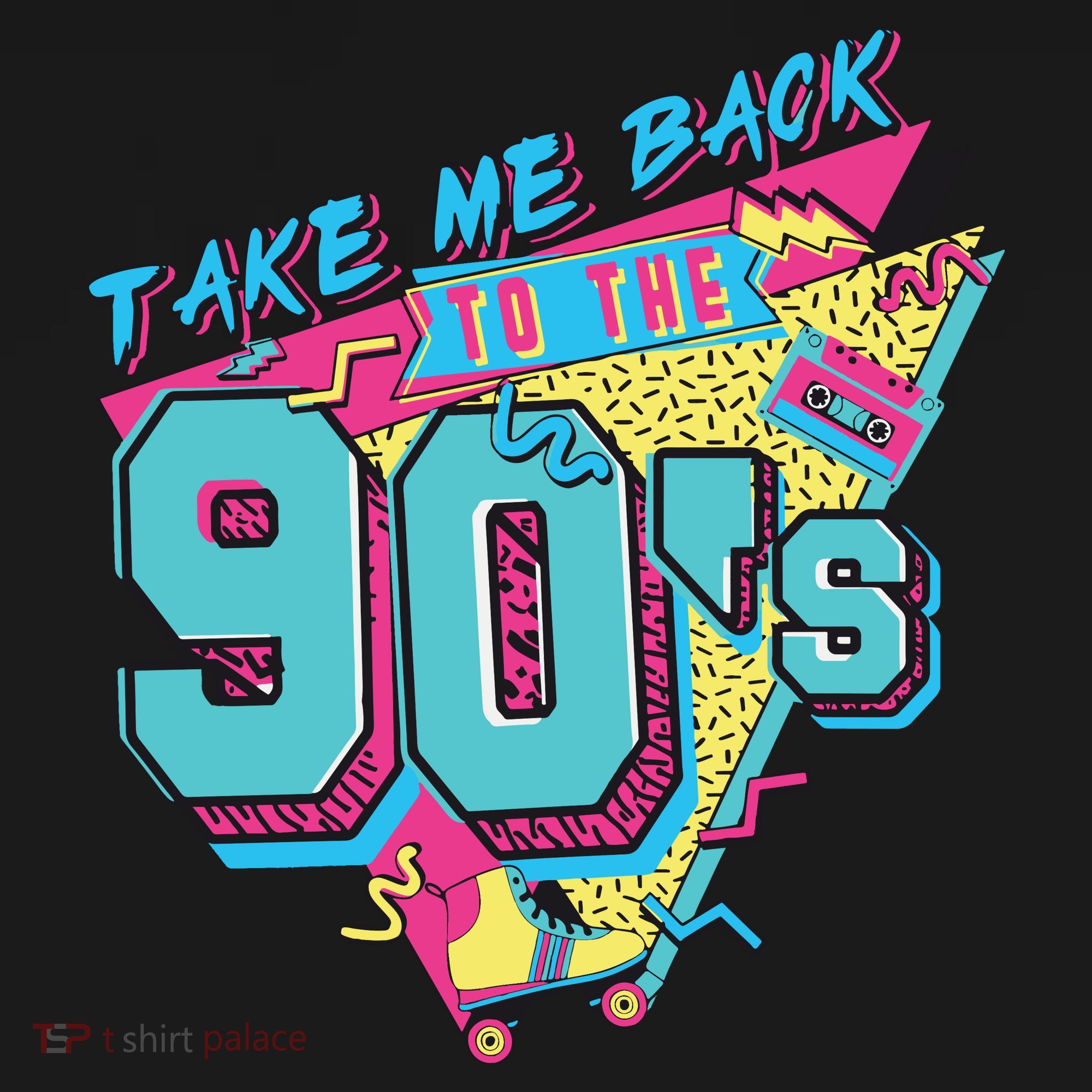 Take Me Back To The 90S Party Polo