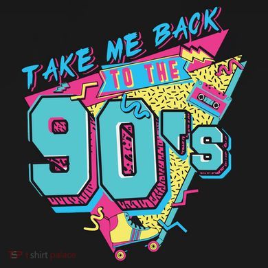Take Me Back To The 90S Party Mousepad