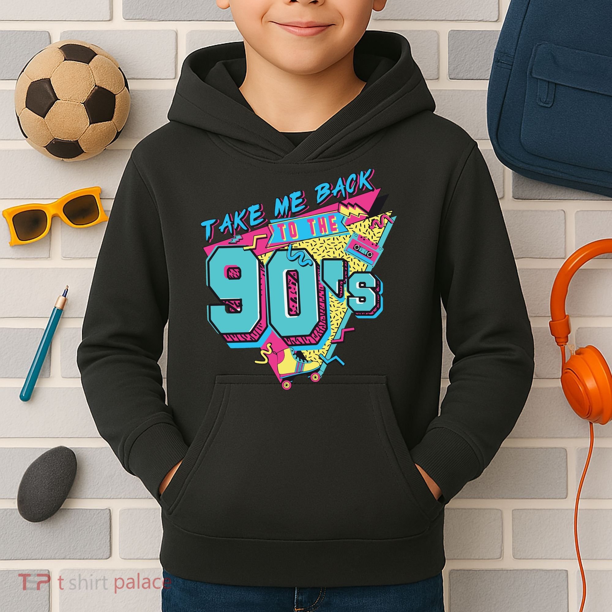 Take Me Back To The 90S Party Kids Hoodie