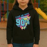 Take Me Back To The 90S Party Kids Hoodie thumb 3