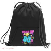 Take Me Back To The 80s Sweatshirt Cinch Pack Bag thumb 0