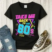 Take Me Back To The 80s Women's T-Shirt thumb 3