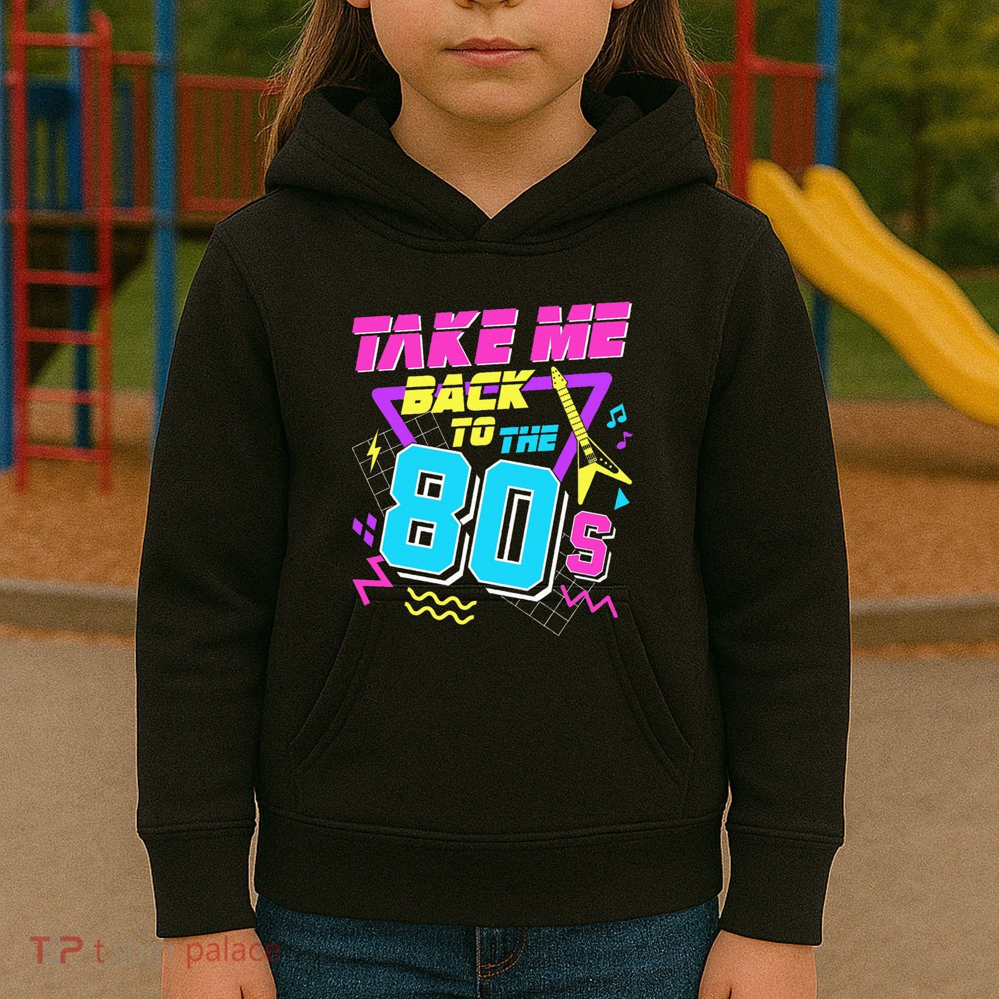 Take Me Back To The 80s Kids Hoodie