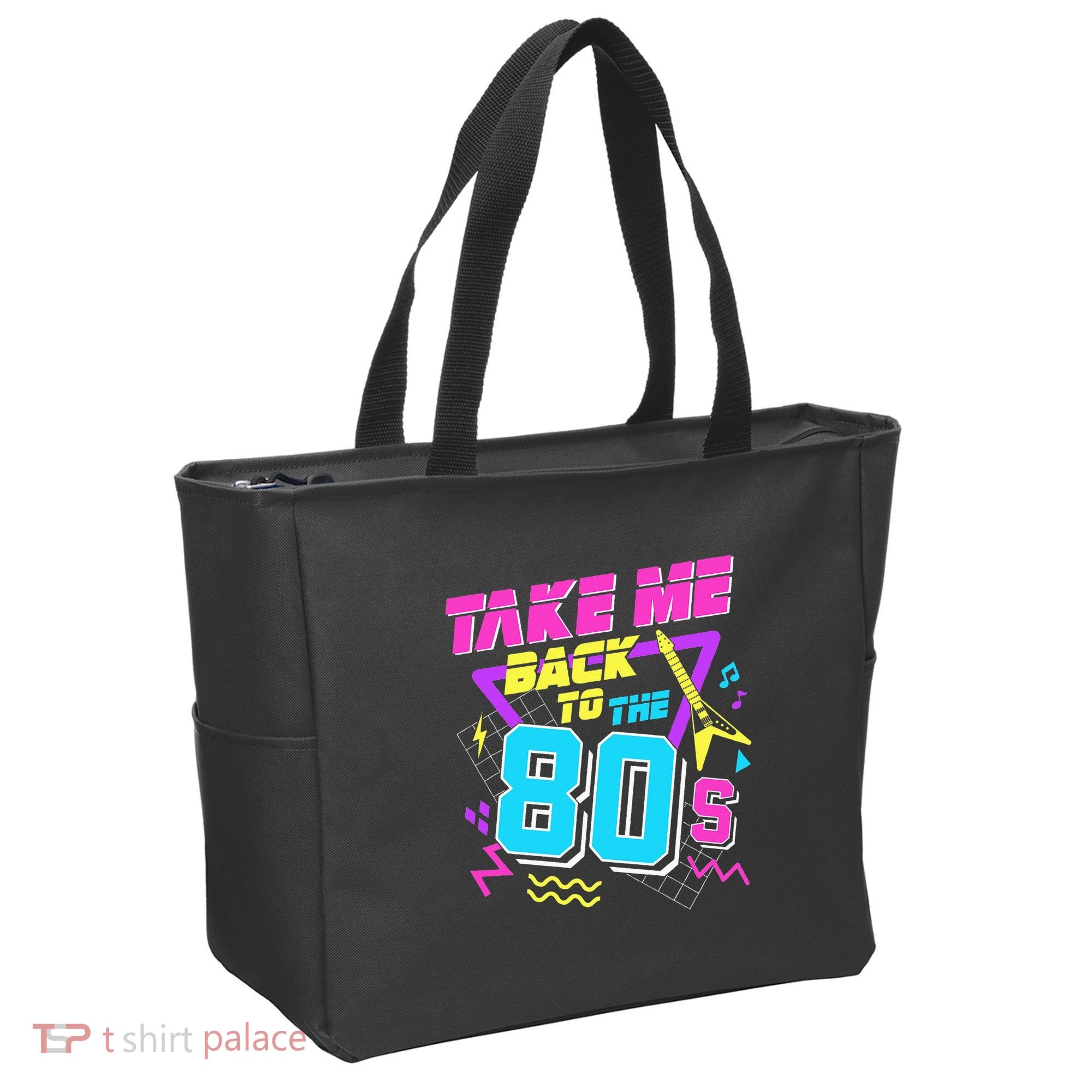 Take Me Back To The 80s Tote Bag