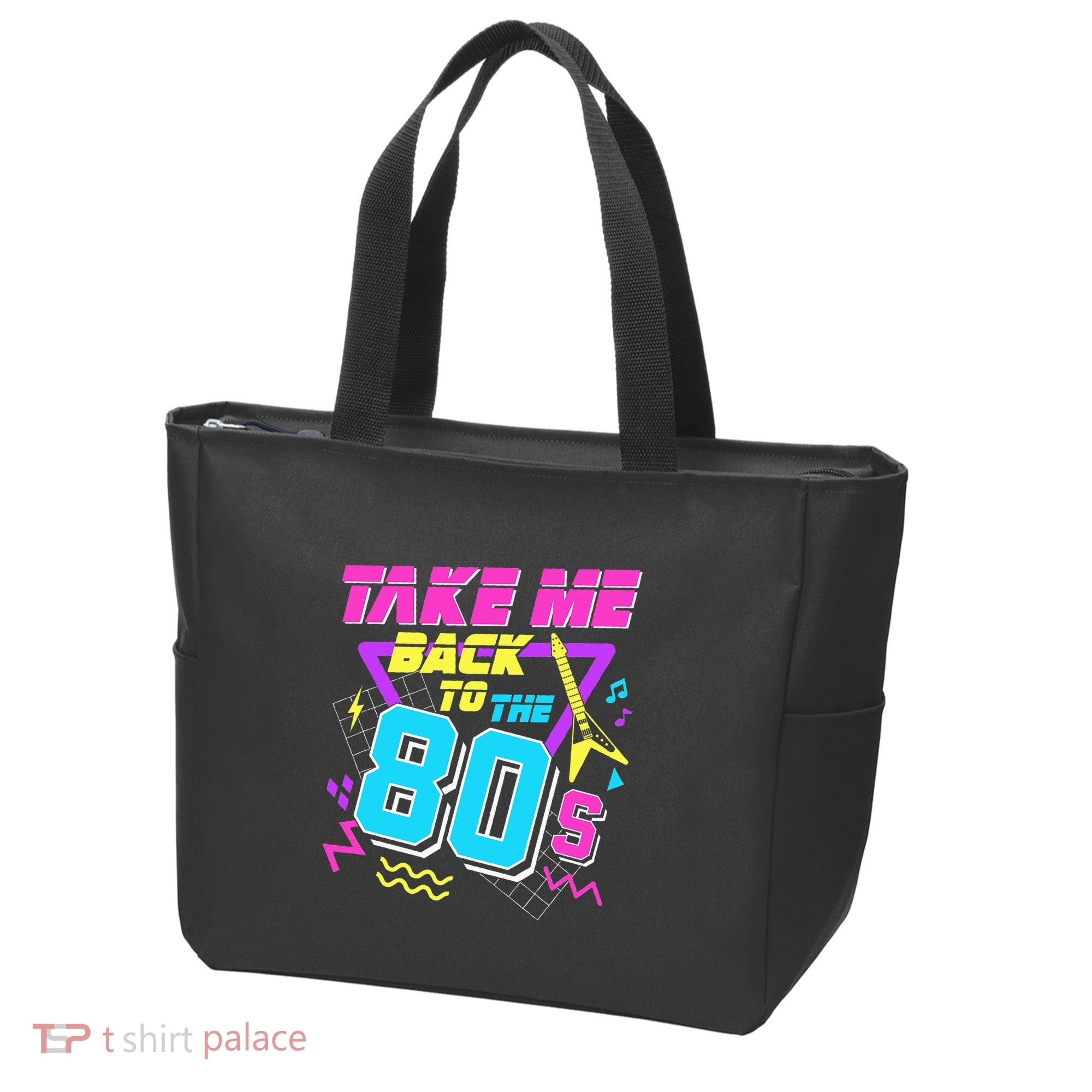Take Me Back To The 80s Tote Bag
