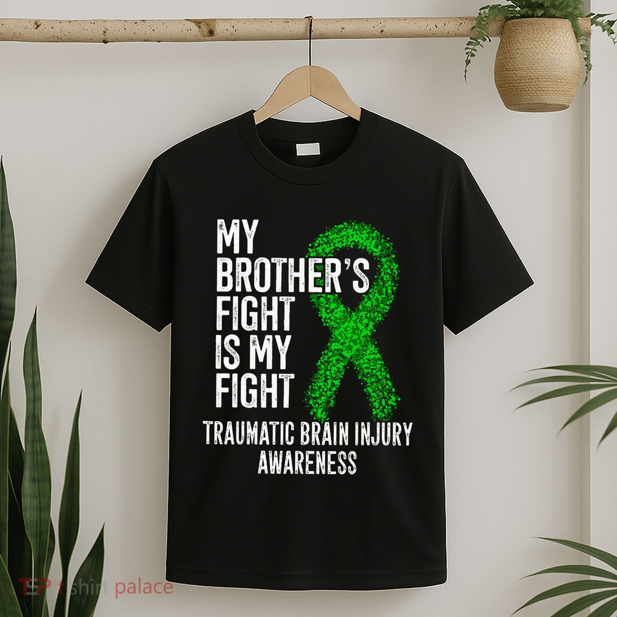 TBI My Brothers Fight Is My Fight Traumatic Brain Injury T-Shirt