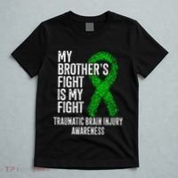 TBI My Brothers Fight Is My Fight Traumatic Brain Injury T-Shirt thumb 5