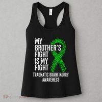 TBI My Brothers Fight Is My Fight Traumatic Brain Injury Women's Tank Top thumb 3