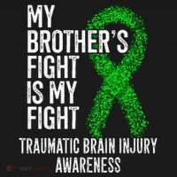 TBI My Brothers Fight Is My Fight Traumatic Brain Injury Women's Tank Top thumb 5
