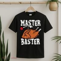 Thanksgiving Master Baster Funny Turkey Day Fall T-Shirt thumb 2