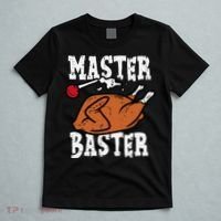Thanksgiving Master Baster Funny Turkey Day Fall T-Shirt thumb 5