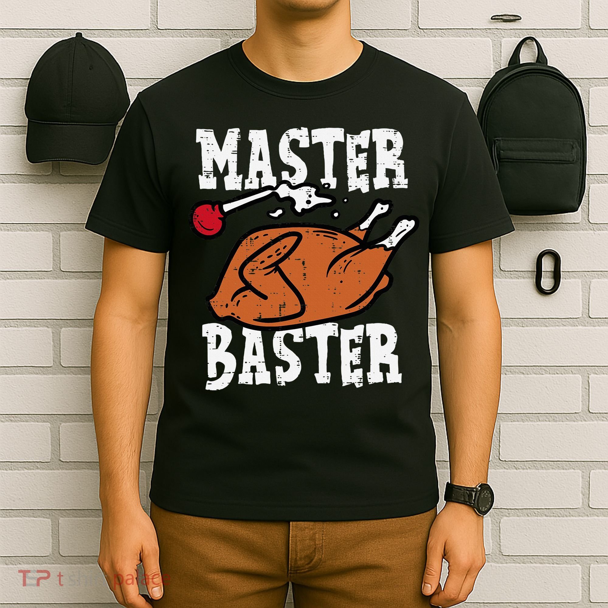 Thanksgiving Master Baster Funny Turkey Day Fall T-Shirt