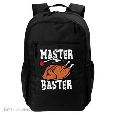 Thanksgiving Master Baster Funny Turkey Day Fall Backpack