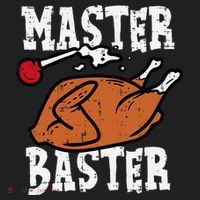Thanksgiving Master Baster Funny Turkey Day Fall Beanie thumb 2