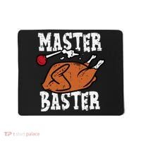 Thanksgiving Master Baster Funny Turkey Day Fall Mousepad thumb 0