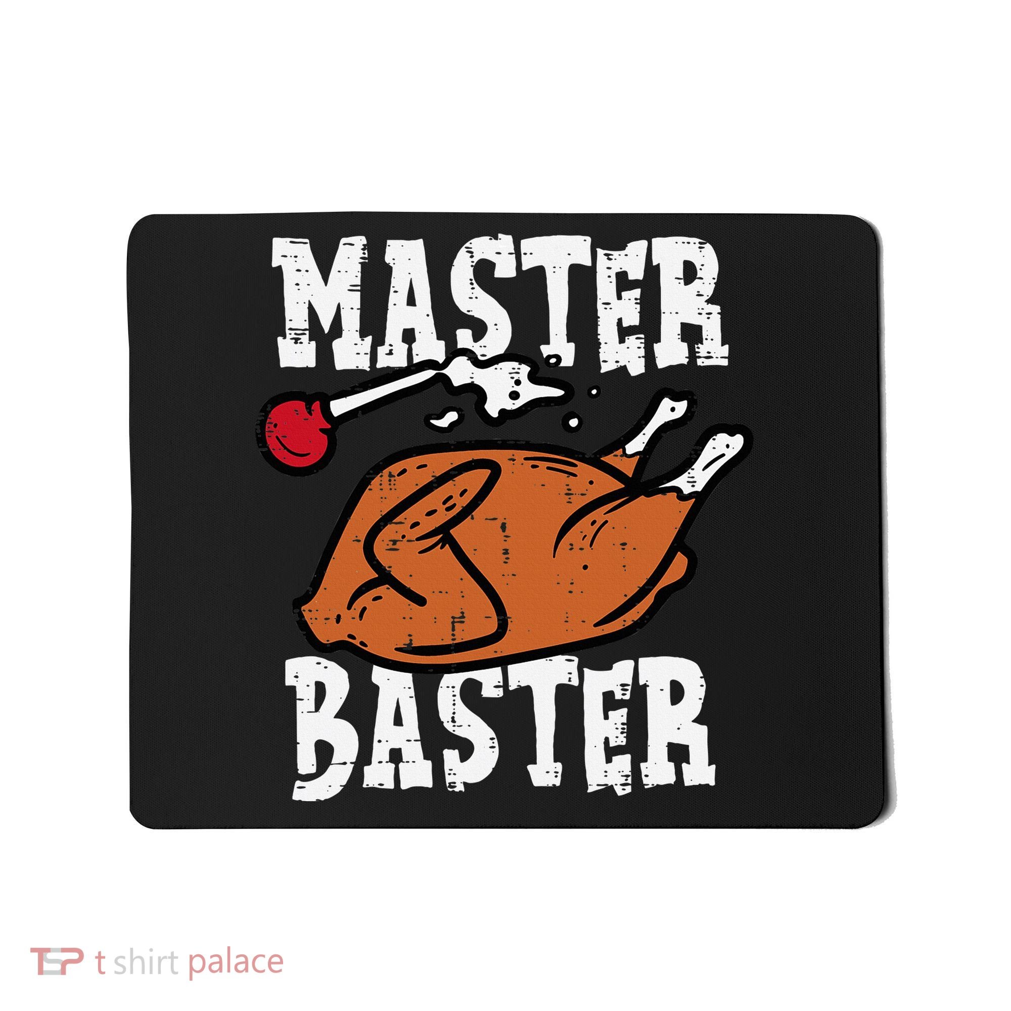 Thanksgiving Master Baster Funny Turkey Day Fall Mousepad