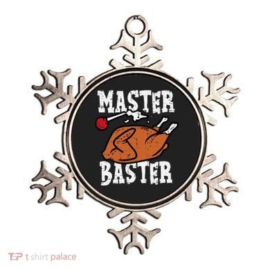 Thanksgiving Master Baster Funny Turkey Day Fall Ornament