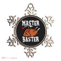 Thanksgiving Master Baster Funny Turkey Day Fall Ornament thumb 0