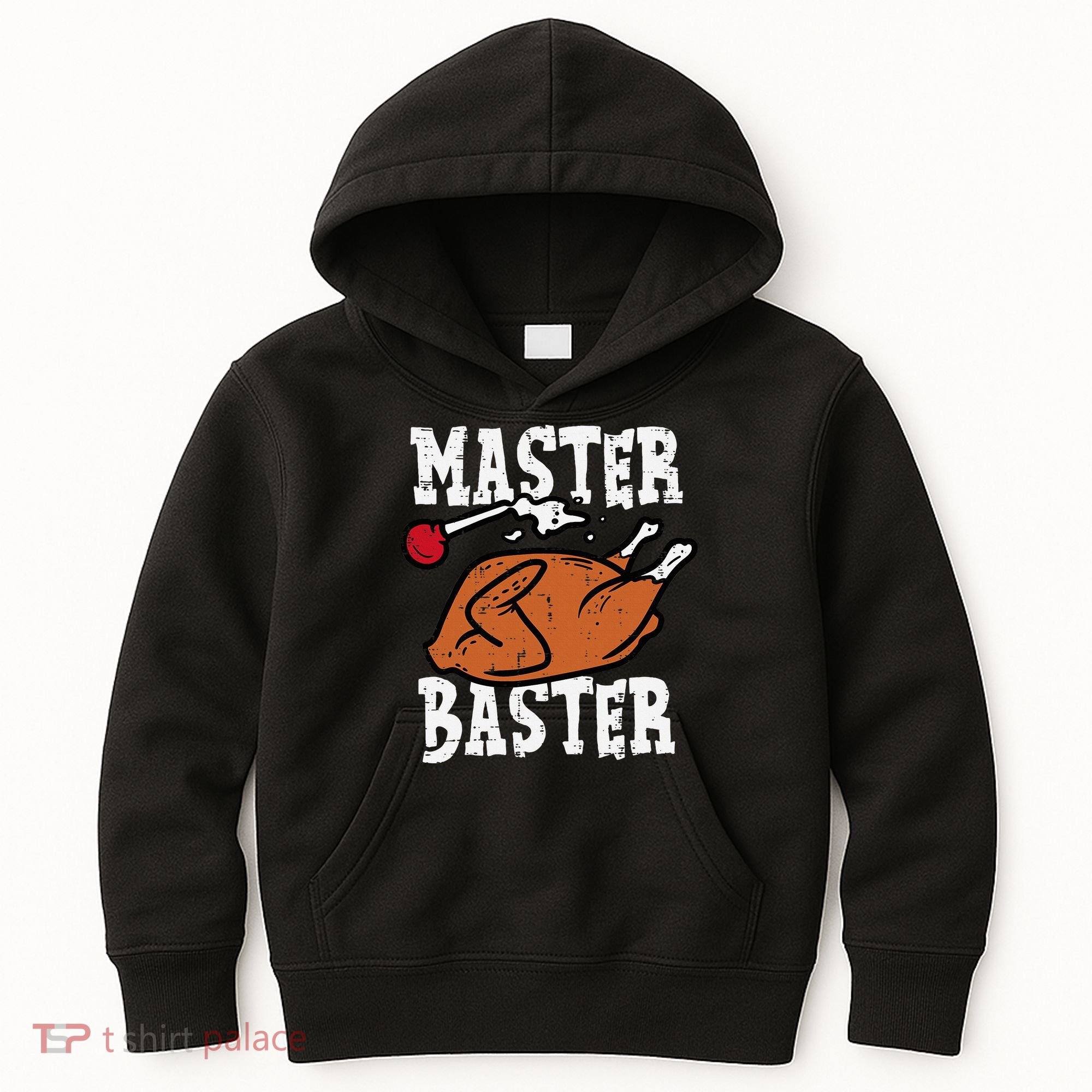 Thanksgiving Master Baster Funny Turkey Day Fall Kids Hoodie