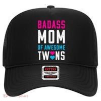 Twin Mom Badass Mom Of Twins Awesome Twins Gift Hat thumb 0