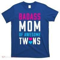 Twin Mom Badass Mom Of Twins Awesome Twins Gift T-Shirt thumb 0