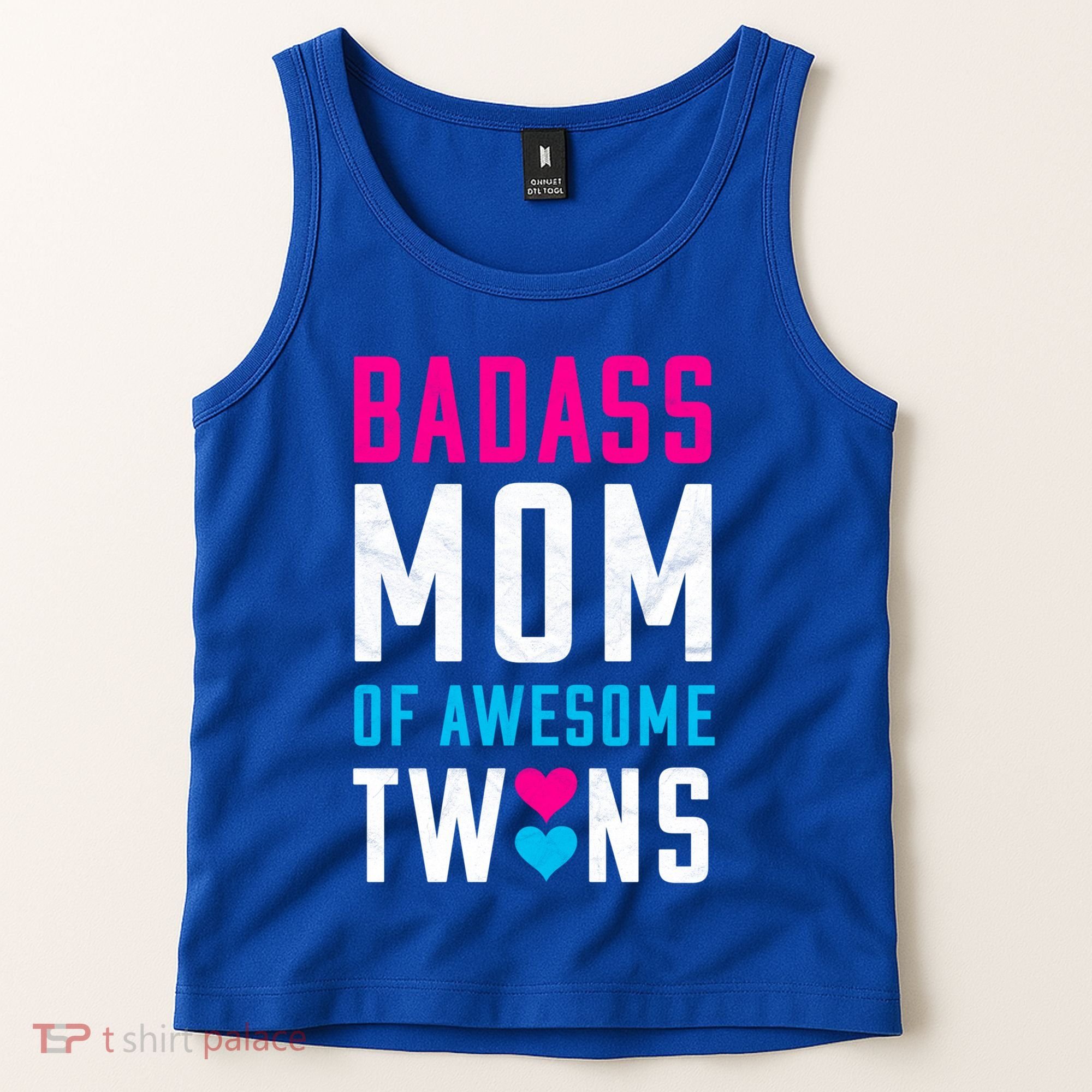 Twin Mom Badass Mom Of Twins Awesome Twins Gift Tank Top