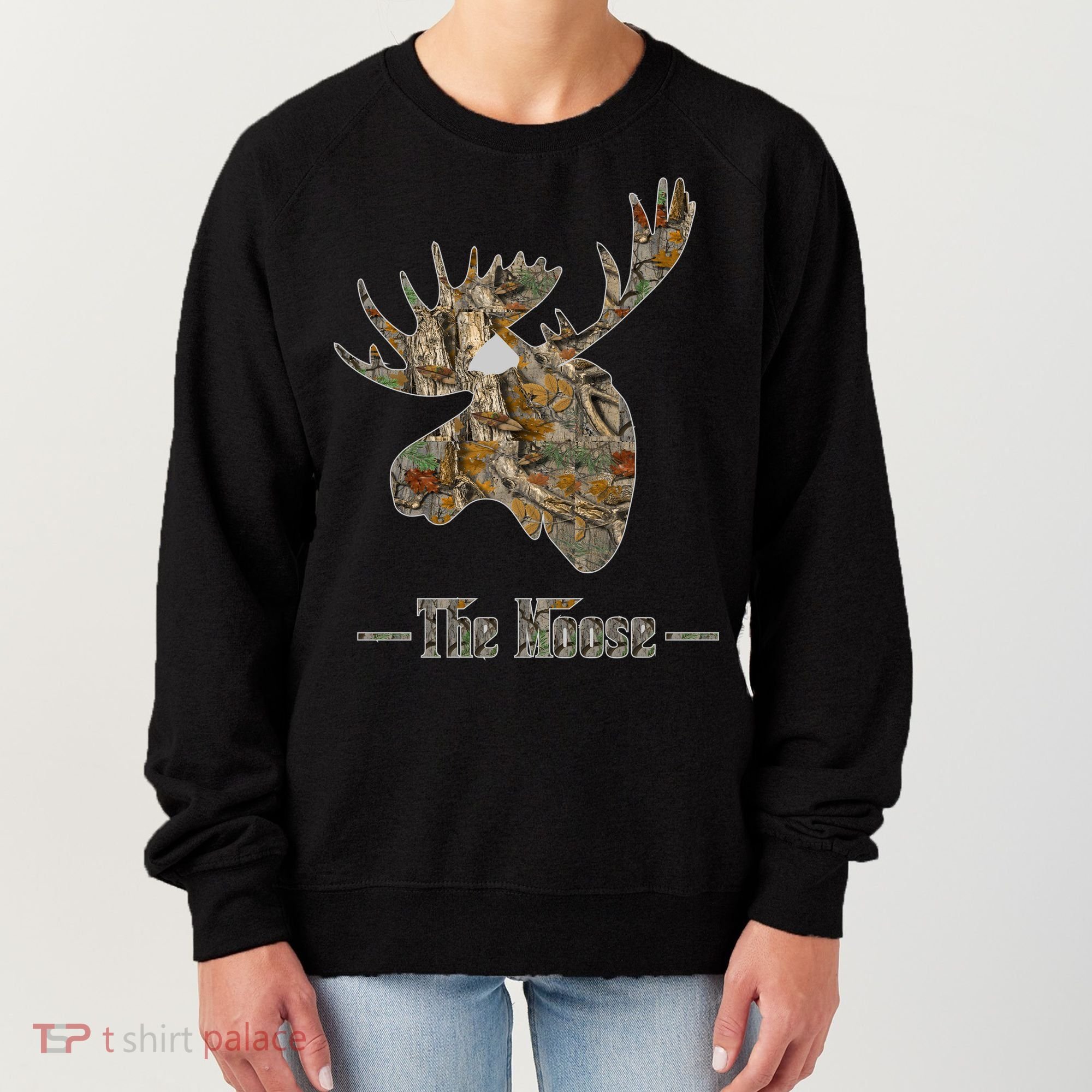 The Moose Camouflage Women's Sweatshirt