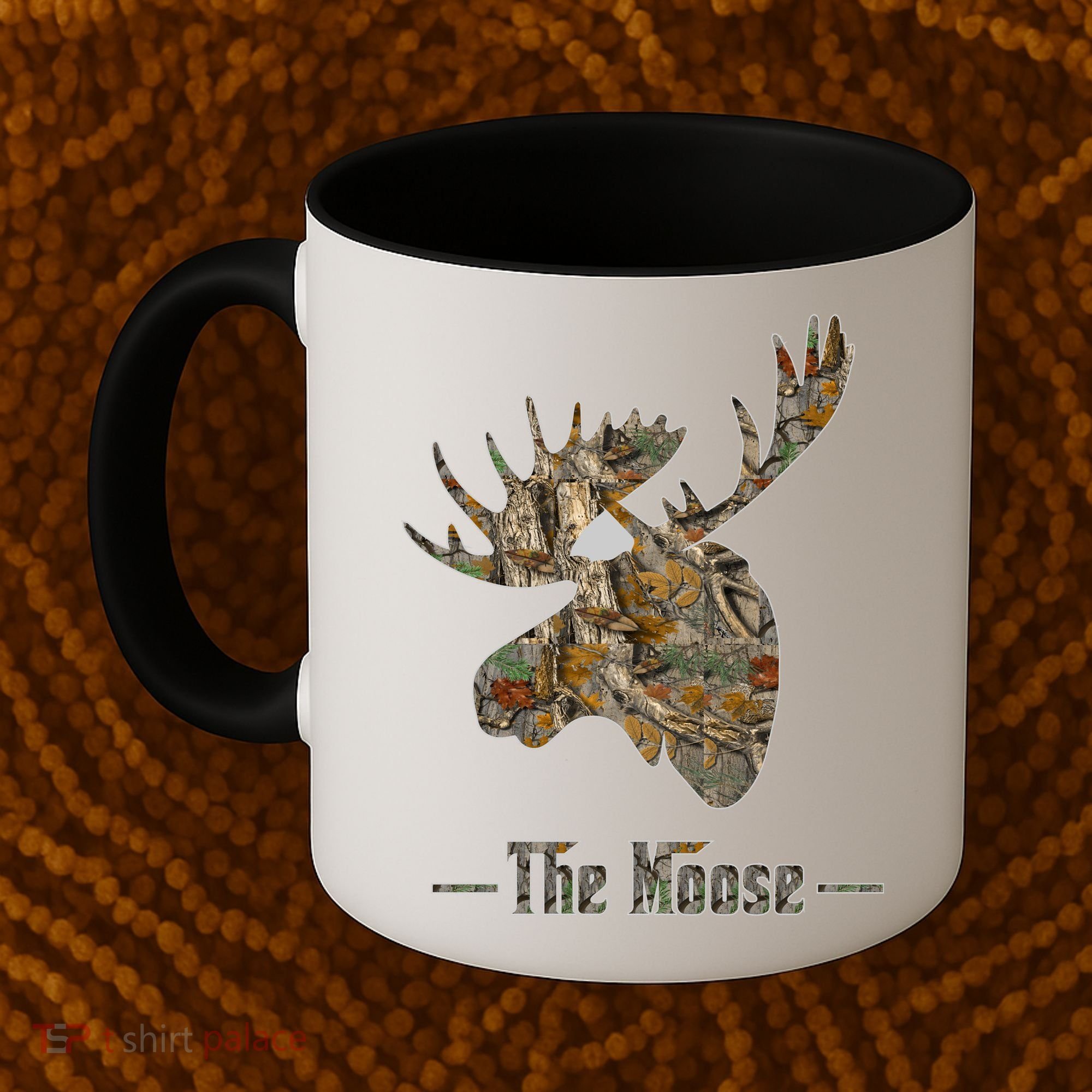 The Moose Camouflage Coffee Mug