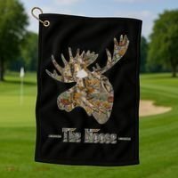 The Moose Camouflage Golf Towel thumb 1