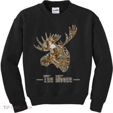 The Moose Camouflage Kids Sweatshirt