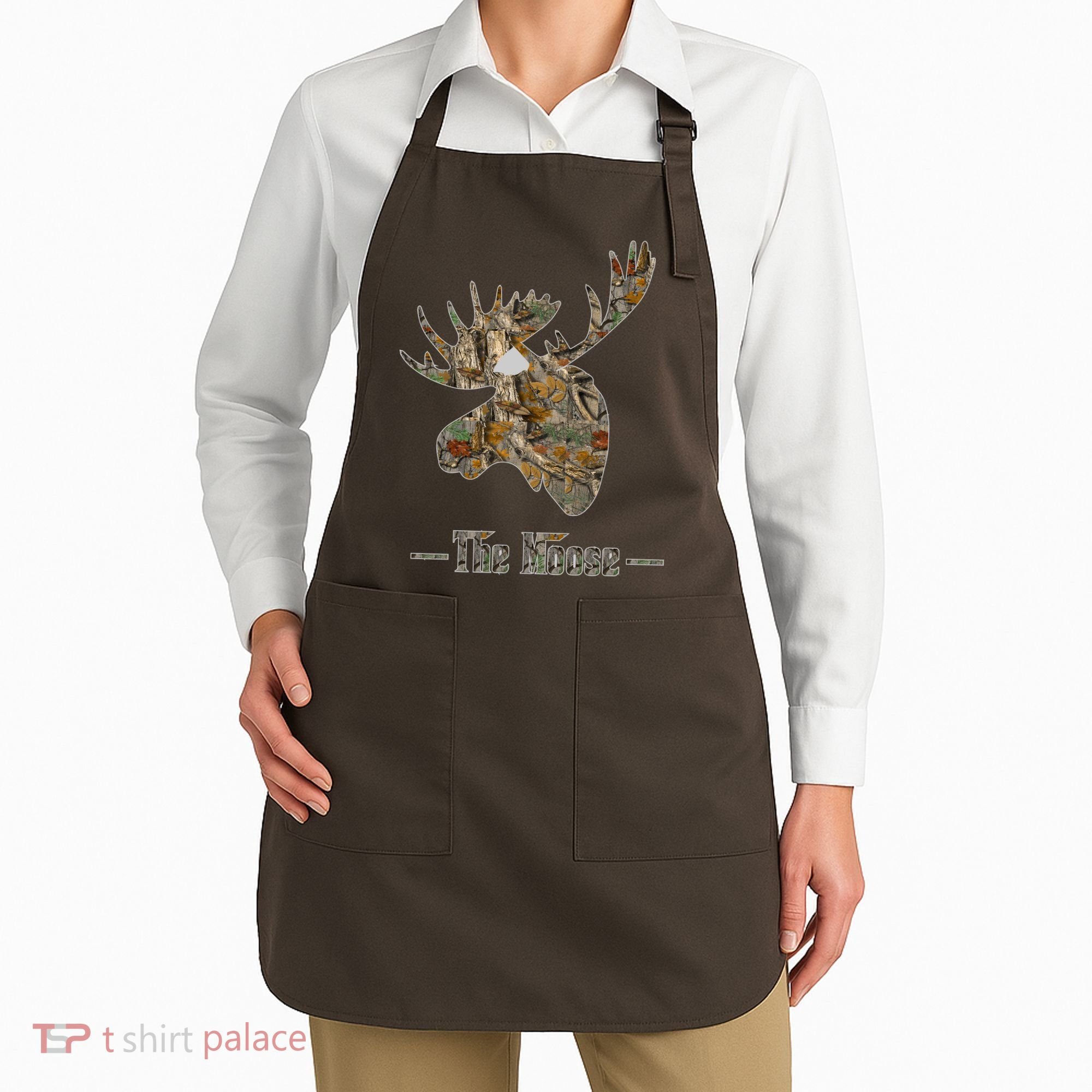The Moose Camouflage Apron