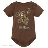 The Moose Camouflage Baby Bodysuit thumb 0