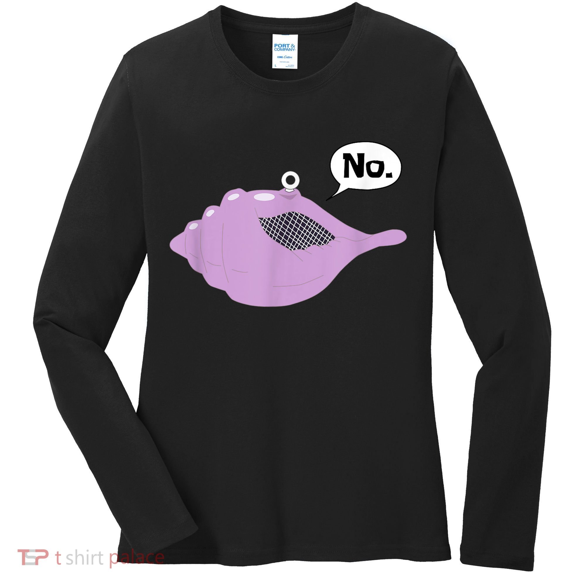 Talking Magic Conch Shell Women's Long Sleeve Shirt