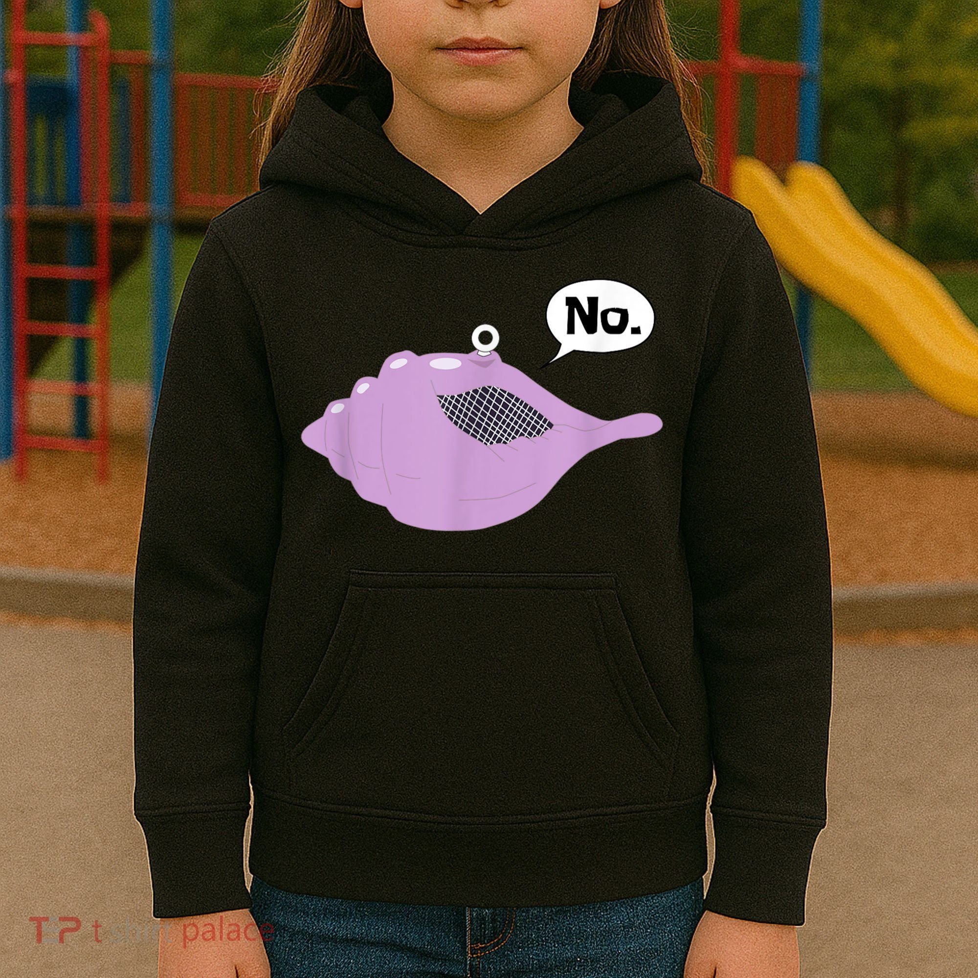 Talking Magic Conch Shell Kids Hoodie