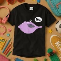 Talking Magic Conch Shell Kids T-Shirt thumb 3