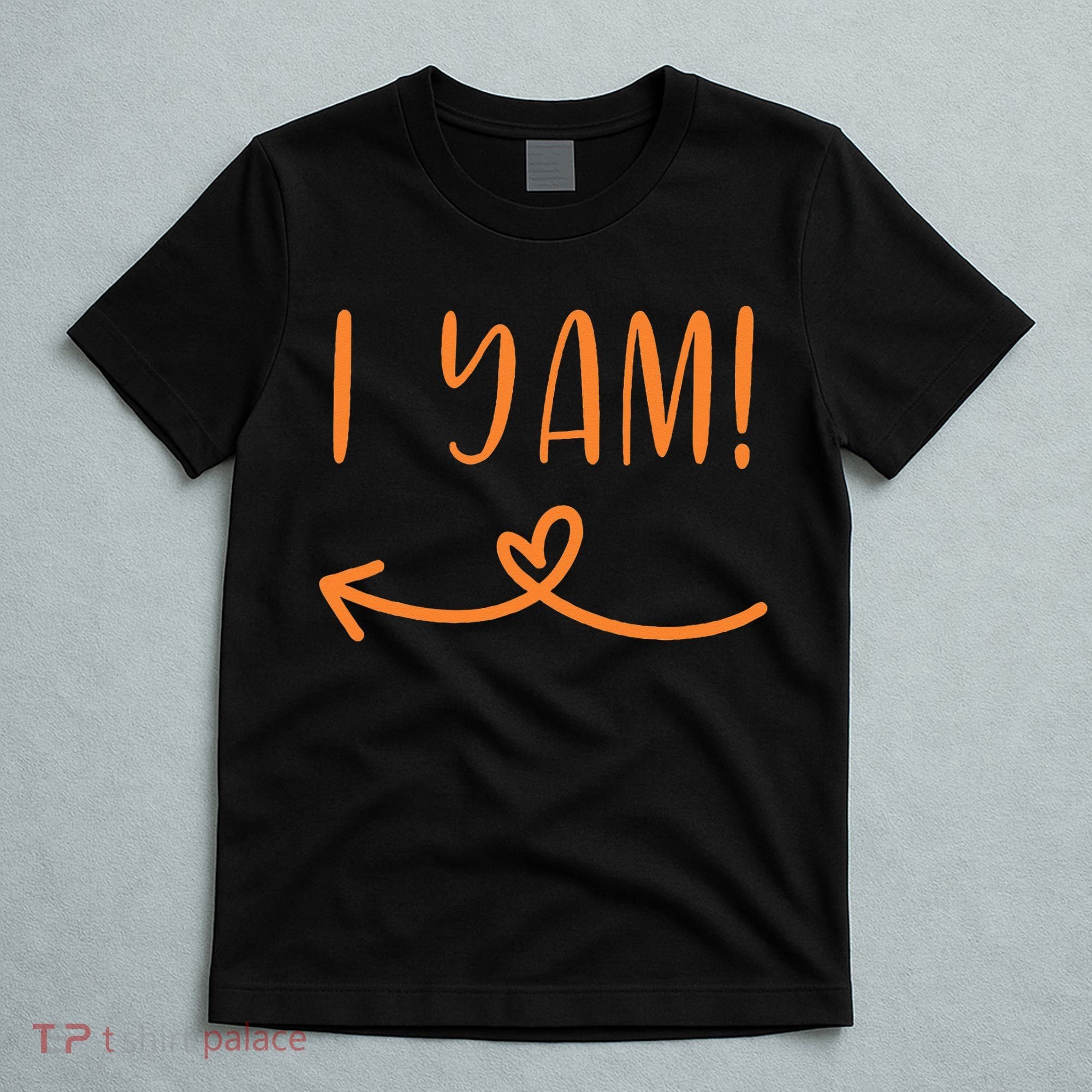 Thanksgiving Matching Couple Shes My Sweet Potato I Yam Set T-Shirt