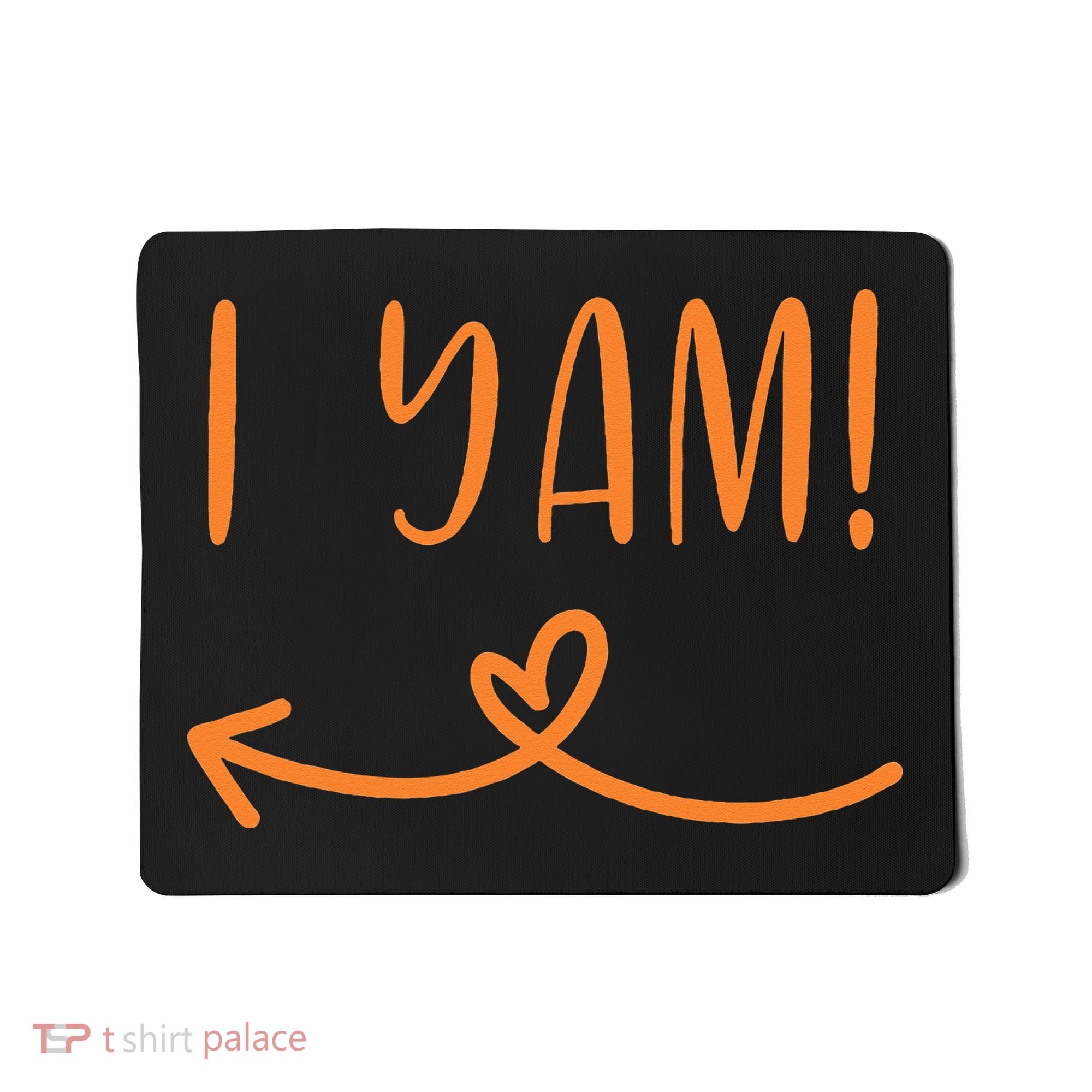 Thanksgiving Matching Couple Shes My Sweet Potato I Yam Set Mousepad
