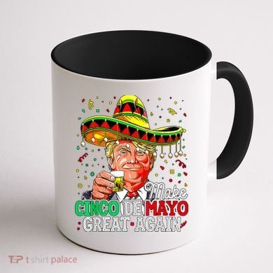 Trump Make Cinco De Mayo Great Again Coffee Mug back