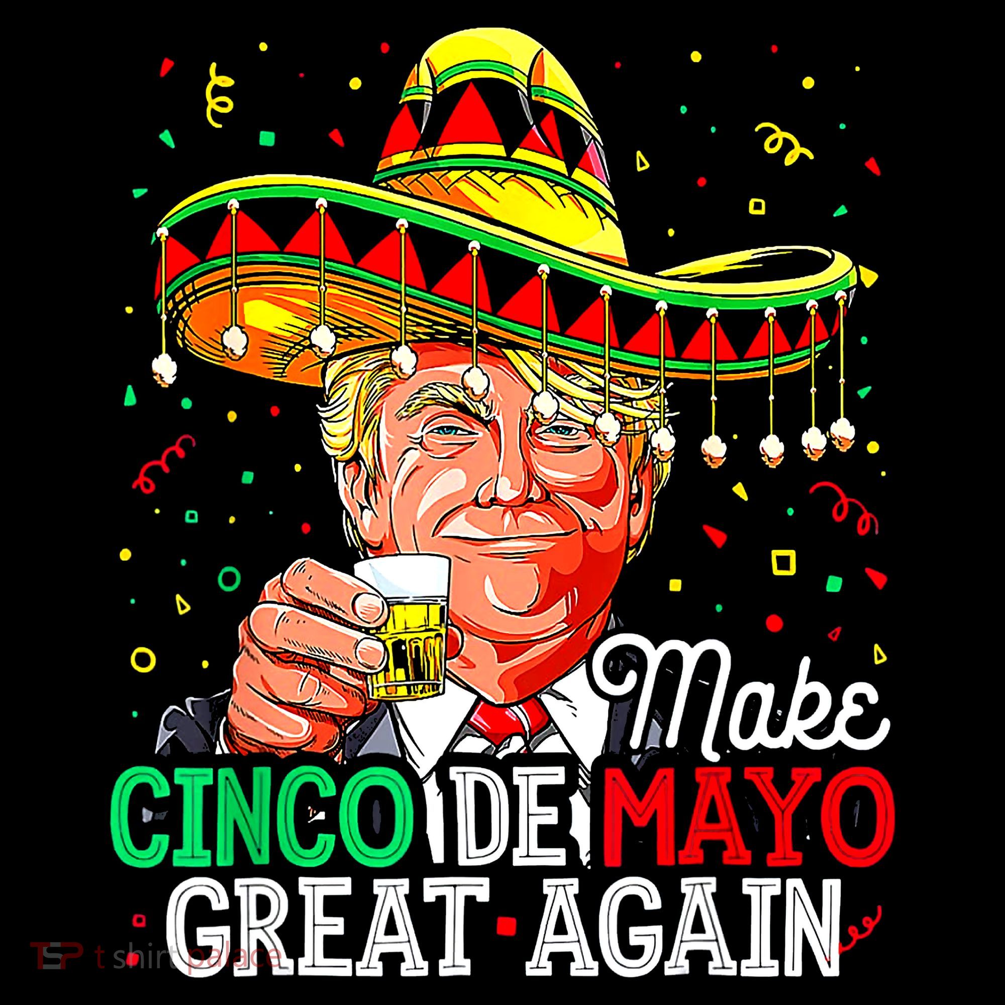 Trump Make Cinco De Mayo Great Again Pajama Set
