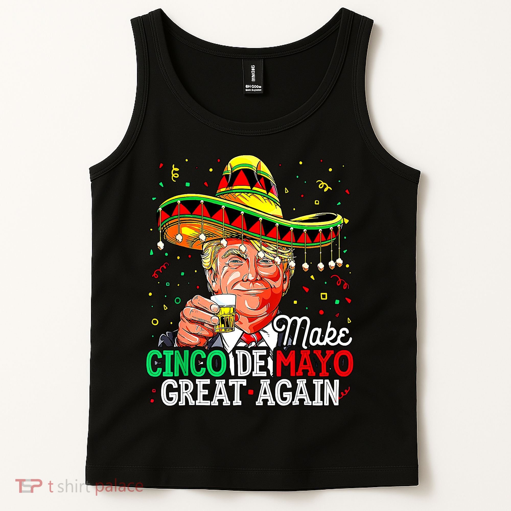 Trump Make Cinco De Mayo Great Again Tank Top