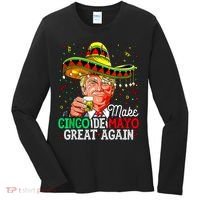 Trump Make Cinco De Mayo Great Again Women's Long Sleeve Shirt thumb 0