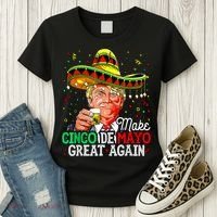 Trump Make Cinco De Mayo Great Again Women's T-Shirt thumb 3