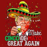 Trump Make Cinco De Mayo Great Again Long Sleeve Shirt thumb 2