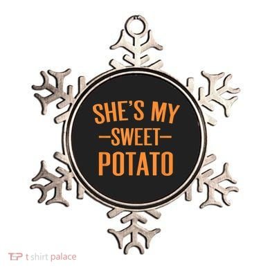 Thanksgiving Matching Couples She's My Sweet Potato I Yam Ornament