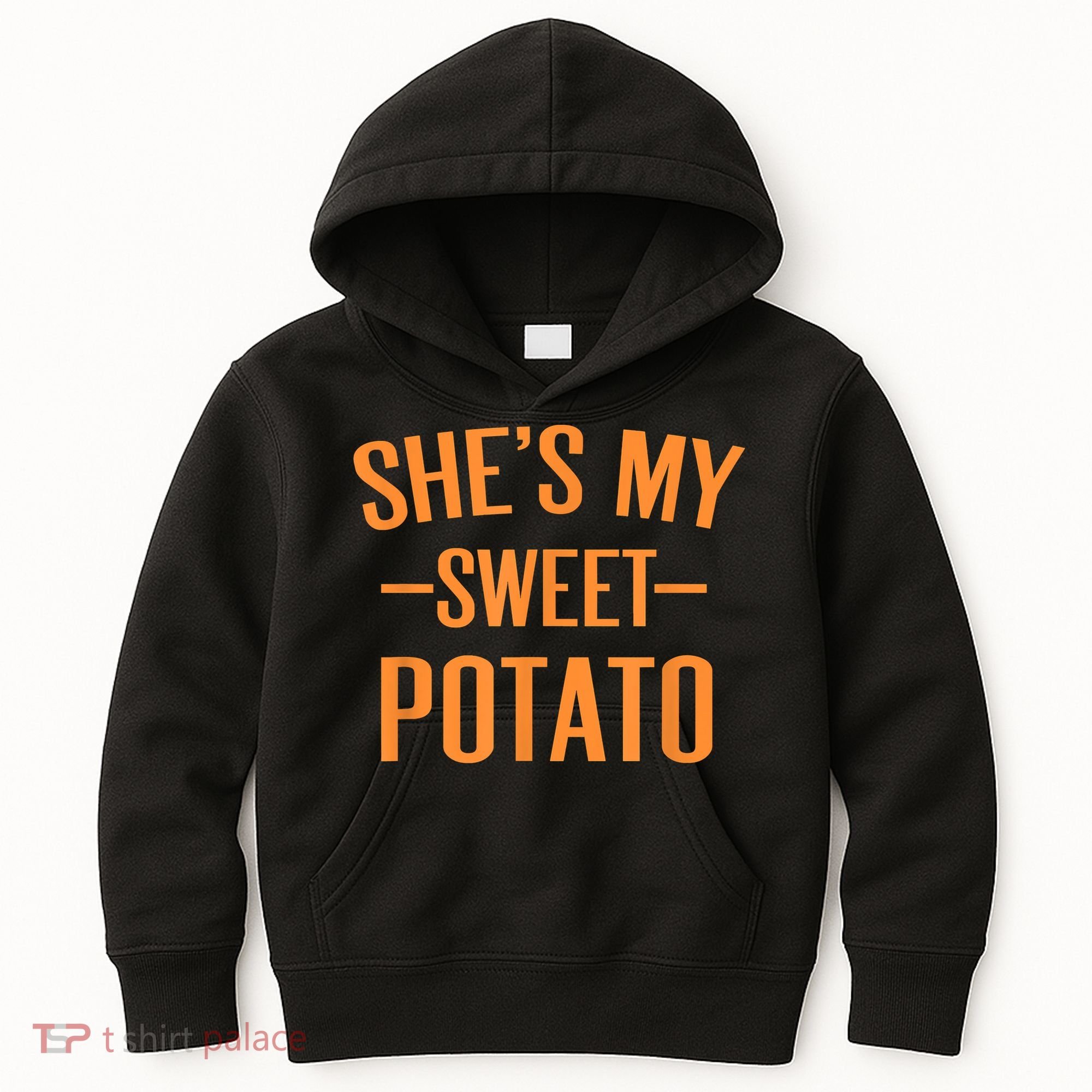 Thanksgiving Matching Couples She's My Sweet Potato I Yam Kids Hoodie