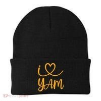 Thanksgiving Matching Couples She's My Sweet Potato I Yam Beanie thumb 0