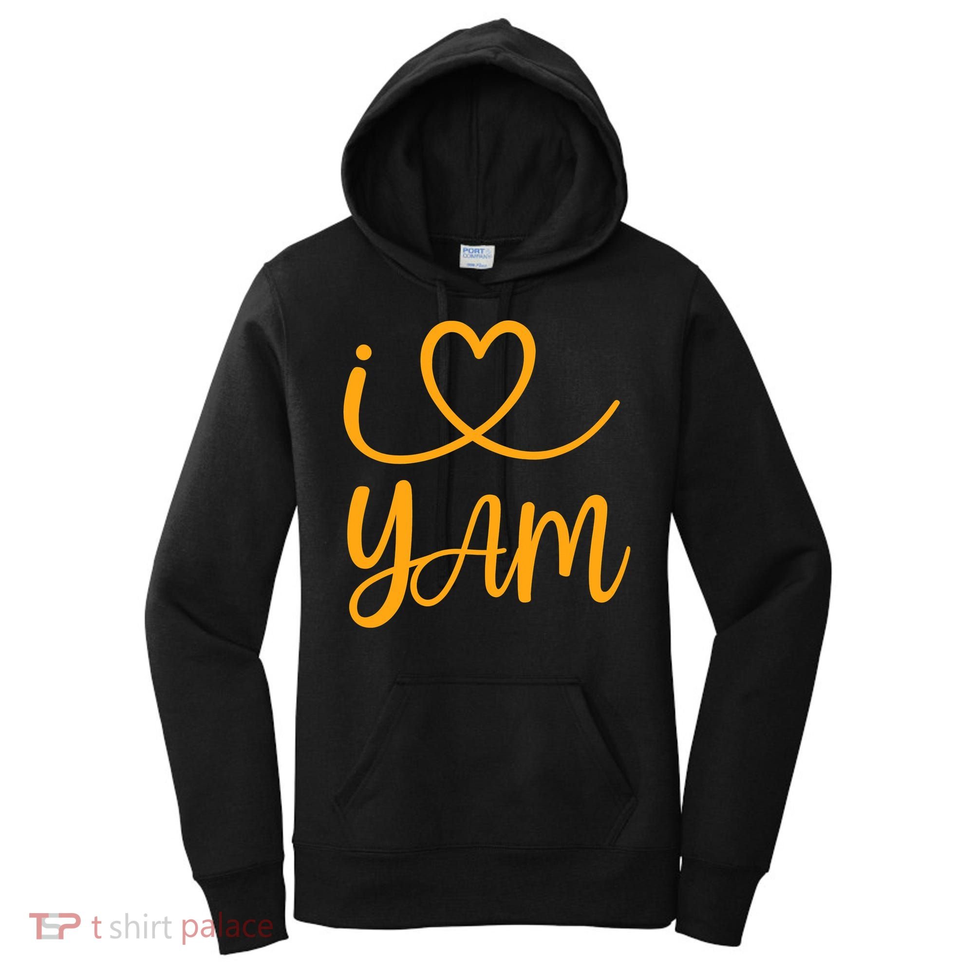 Thanksgiving Matching Couples She's My Sweet Potato I Yam Women's Hoodie